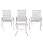 Cadeira Em Junco Colombia 3 Unidades E Mesa Baixa Colombia Pa