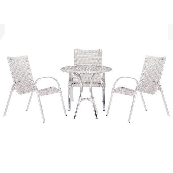 Cadeira Em Junco Colombia Toquio E Mesa Alta Toquio Para Area