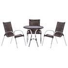 Cadeira Em Junco Colombia Toquio E Mesa Alta Toquio Para Area