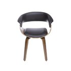 Cadeira Em Madeira Elba  Café/marrom