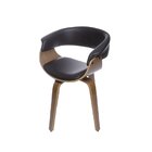 Cadeira Em Madeira Elba  Café/marrom