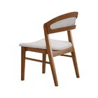 Cadeira Em Madeira Maciça Alícia Seiva Móveis Champagne