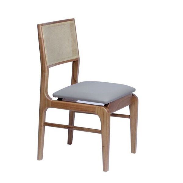 Cadeira Em Madeira Maciça E Encosto Em Tela Vivace, Assento C