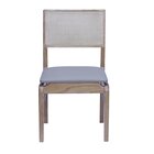 Cadeira Em Madeira Maciça E Encosto Em Tela Vivace, Assento C