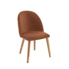 Cadeira Em Madeira Tauari Ediane Yescasa Telha