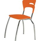 Cadeira Em Polipropileno Linha Banqueta Escritório Candy Lara