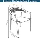 Cadeira Empilhável Área Externa Trancoso Rivatti Alumínio Pre