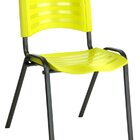 Cadeira Empilhável Iso Linha Polipropileno Iso Amarelo