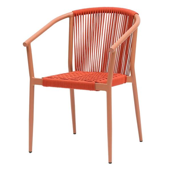 Cadeira Empilhável Oliveta Rivatti 57 Cm (larg) Estrutura Alu