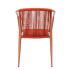 Cadeira Empilhável Oliveta Rivatti 57 Cm (larg) Estrutura Alu