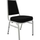 Cadeira Empilhável Para Auditórios Linha Hotel Plus Preto