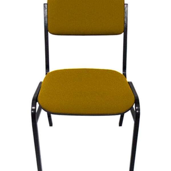 Cadeira Empilhável Para Auditórios Linha Hotel Smart Amarelo