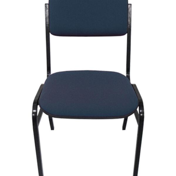 Cadeira Empilhável Para Auditórios Linha Hotel Smart Azul