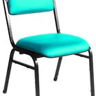 Cadeira Empilhável Para Auditórios Linha Hotel Smart Verde