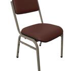 Cadeira Empilhável Para Auditórios Linha Hotel Smart Vermelho