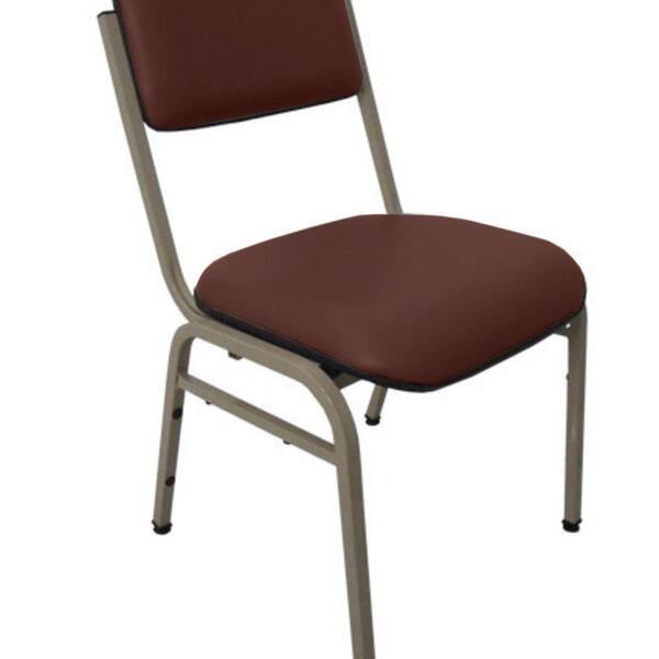 Cadeira Empilhável Para Auditórios Linha Hotel Smart Vermelho