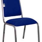 Cadeira Empilhável Para Hotelaria Linha Hotel Fremon Azul