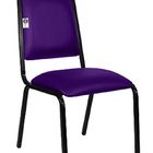 Cadeira Empilhável Para Hotelaria Linha Hotel Fremon Roxo
