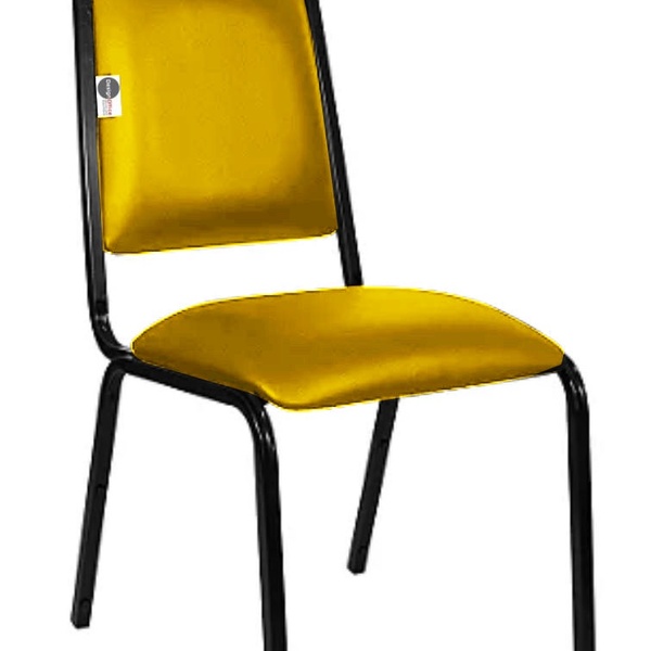 Cadeira Empilhável Para Hotelaria Linha Hotel Fremont Amarelo