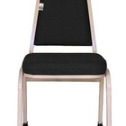 Cadeira Empilhável Para Hotelaria Linha Hotel Jersey Preto