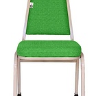 Cadeira Empilhável Para Hotelaria Linha Hotel Jersey Verde