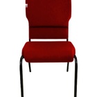 Cadeira Empilhável Para Igrejas Evangélicas Linha Church Verm