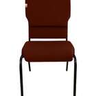 Cadeira Empilhável Para Igrejas Evangélicas Linha Church Verm