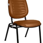 Cadeira Empilhável Para Igrejas Evangélicas Linha Holy Marrom