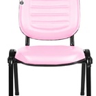 Cadeira Empilhável Para Igrejas Evangélicas Linha Holy Rosa