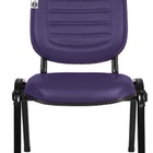 Cadeira Empilhável Para Igrejas Evangélicas Linha Holy Roxo