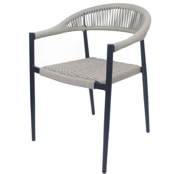 Cadeira Empilhável Trancoso Rivatti Em Aluminio Assento Em Tr