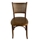 Cadeira Encosto Palhinha Cozinha Confortável Moderna