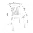 Cadeira Encosto Vazado Janaina   Verde Menta