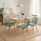 Cadeira Encosto Vazado Janaina Verde Menta