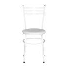 Cadeira Epoxi Branca Para Cozinha  Branco