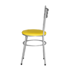Cadeira Epoxi Cinza Para Cozinha  Amarelo