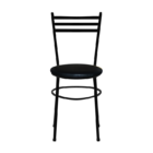 Cadeira Epoxi Preta Para Cozinha  Preto