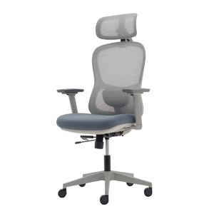 Foto de Cadeira Ergonômica Nr 17 Presidente Prime Cinza Encosto Mesh