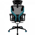 Cadeira Ergonomica Yama5 Preto/cyan Thunderx3