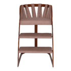 Cadeira Escada Nova York - Ouro Dubai/pelucia Rose Pelo Baixo