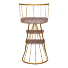 Cadeira Escada Paris - Ouro Dubai/facto Rose