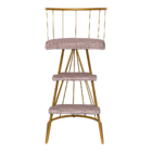 Cadeira Escada Paris - Ouro Dubai/facto Rose