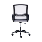 Cadeira Escritório Bhutan Diretor Tela Mesh Cinza Giratória