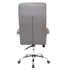 Cadeira Escritório Big Presidente Cinza Mola Ensacada Base Gi