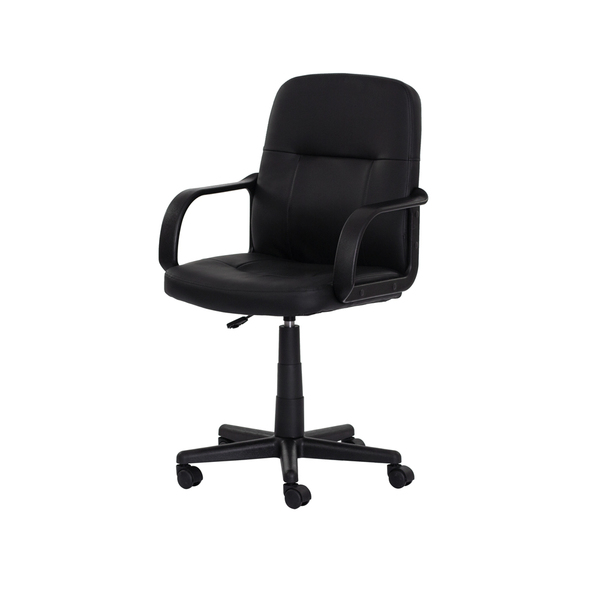 Cadeira Escritório Black Diretor Preta Base Giratória Altura