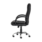 Cadeira Escritório Boss Presidente Preta Base Giratória Croma