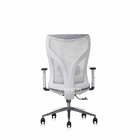 Cadeira Escritório Branca Com Cinza  Mk-89db - Makkon