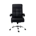 Cadeira Escritório Bump Presidente Preto Pillow Top Sistema R