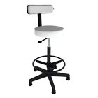 Cadeira Escritório Caixa Giratória Encosto Tira Mocho Couro B