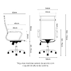 Cadeira Escritório Charles Eames Presidente Rosa Claro
